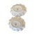 Pair of English Coalport Indian Tree Petite Scalloped Bone China Dishes, Circa 1930s For Sale In West Palm - Image 6 of 6