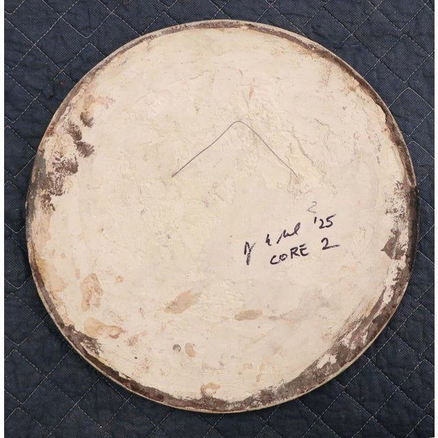 Contemporary 2025, Core 2, Contemporary Minimalist, Concrete and Copper Sculpture, Artist Joe Segal For Sale - Image 3 of 3