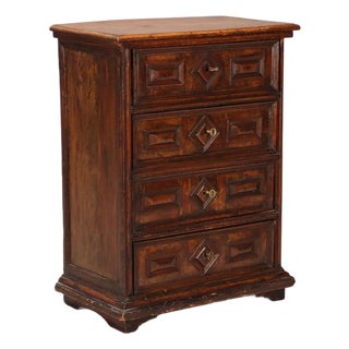 Baroque Style Bedside Table For Sale