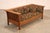 High Quality American Made Oak Spindle Sofa with Custom Upholstered Cushions