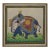 1900s Indian Rajasthani Miniature Painting of a Royal Elephant For Sale