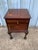 English Antique George Style Burlwood Inlaid Night Stand Bedside Cabinet For Sale - Image 3 of 10