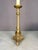 Metal Early 19th Century Ornate Brass Candlestick Table Lamp For Sale - Image 7 of 8