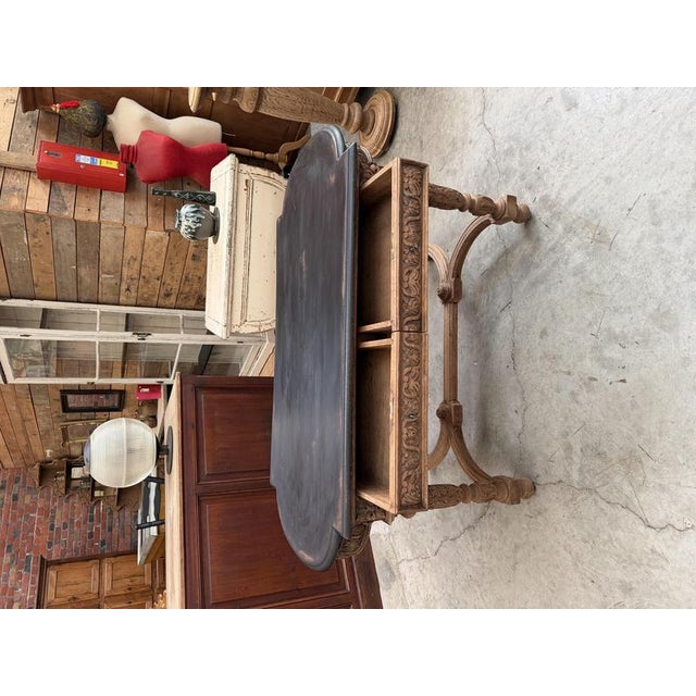 19th Century Oak Console Table For Sale - Image 6 of 13
