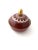 Ceramic Signed Vintage Suisse Langenthal Oxblood Porcelain Lidded Trinket Box With Gold Finial For Sale - Image 7 of 10