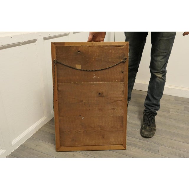 Glass 19th Century Gilt Wall Mirror, 1880s For Sale - Image 7 of 8