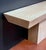 Modern 1970s Italian Modern Sculptural Travertine Console For Sale - Image 3 of 6
