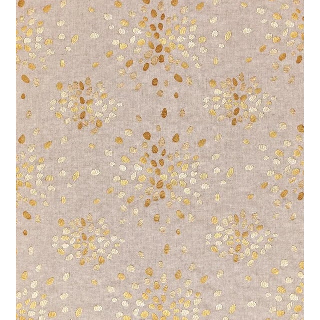 Traditional The House of Scalamandré Firefly Fabric, Yellow For Sale - Image 3 of 3