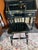 Black 1980s Vintage Hitchcock Style Secretary Bookcase Desk With Nichols & Stone Chair - Set of 2 For Sale - Image 8 of 9