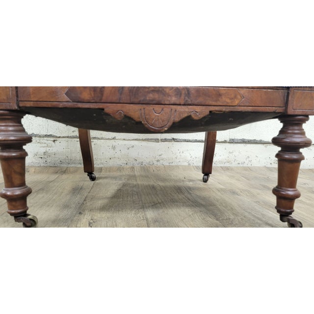 Wood Antique Victorian Eastlake Style Carved Pineapple Upholstered Parlor Chairs For Sale - Image 7 of 11