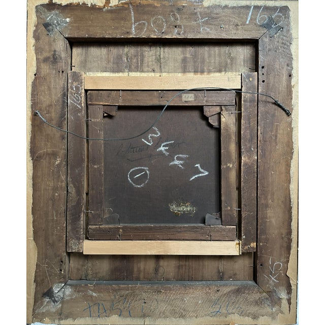 Italian 19th Century Oil Painting on Canvas. “La Madonna Della Seggiola For Sale - Image 4 of 6