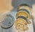 Ceramic New 1980s 75 Pieces European Dinner Set Diamond Shape Rim For Sale - Image 7 of 12