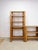 Vintage Modular Pine 4-Piece Shelf Unit Rustic Stackable Bookcase Organic Modern For Sale - Image 4 of 10