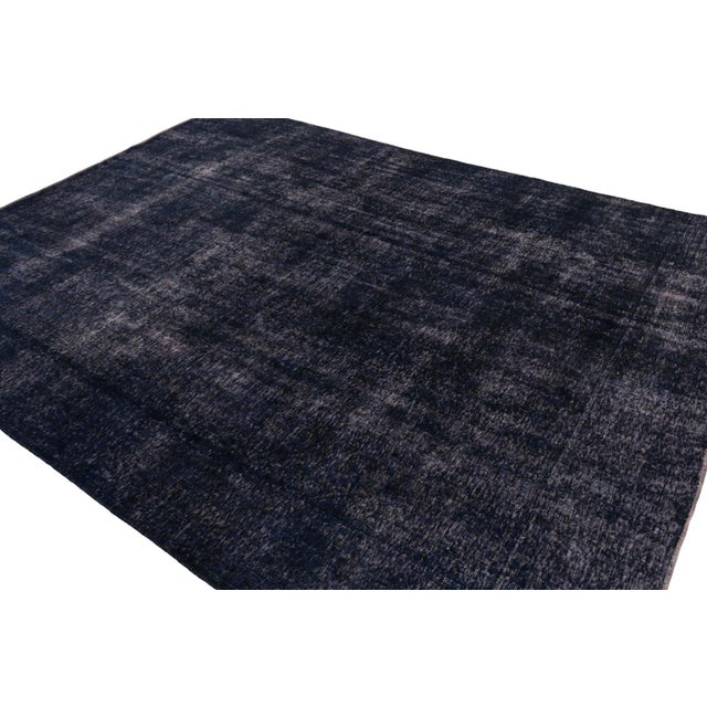 1970s Vintage Persian Rug in Blue and Purple by Rug & Kilim For Sale - Image 5 of 7
