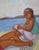 Juana Elena Diz, Fun in the Sun, 1960s, Oil Painting on Canvas, Framed For Sale - Image 13 of 16