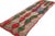 Rug & Kilim Vintage Moroccan Runner Rug, Red & Green With Geometric Patterns - Rug & Kilim For Sale - Image 4 of 7