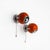 Orange Eyeball Wall Lamps by Delmas, France, 1970s, Set of 2 For Sale - Image 15 of 15