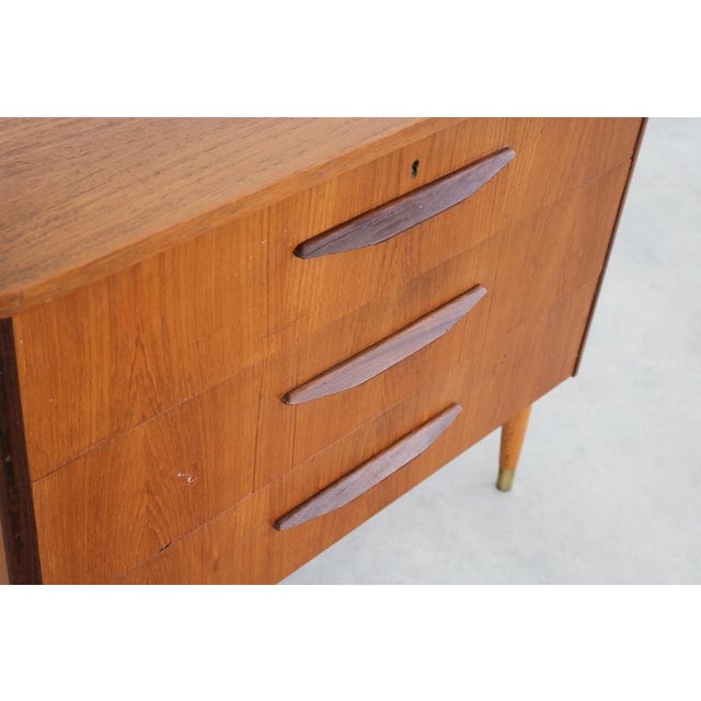 Vintage Swedish Chest of Drawers in Teak, 1960s For Sale - Image 6 of 7