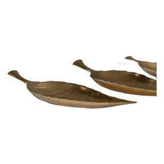 Mid 20th Century France Brass Tray For Sale