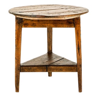 Welsh Pine Cricket Table For Sale