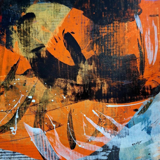 Early 21st Century Monika Rossa, Abstraction, 2026, Oil Painting on Canvas For Sale - Image 5 of 6