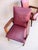 1960s Red Vintage Lounge Chairs in Teak, 1960s, Set of 2 For Sale - Image 5 of 13