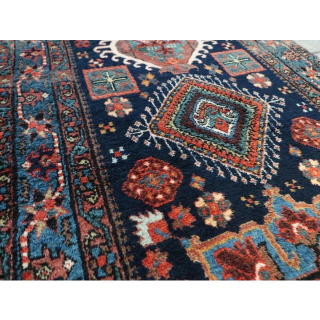 Early 20th Century Galerie Shabab Collection Early 20th Century Persian Heriz Long Runner For Sale - Image 5 of 10