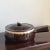 Ceramic Mid-20th Century Covered Stoneware Casserole Dish With Handle For Sale - Image 7 of 12