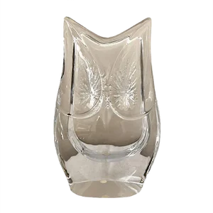 Large Glass Owl from Daum, 1970s