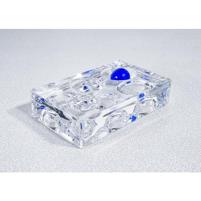 Crystal Ashtray from Daum, France For Sale - Image 11 of 16