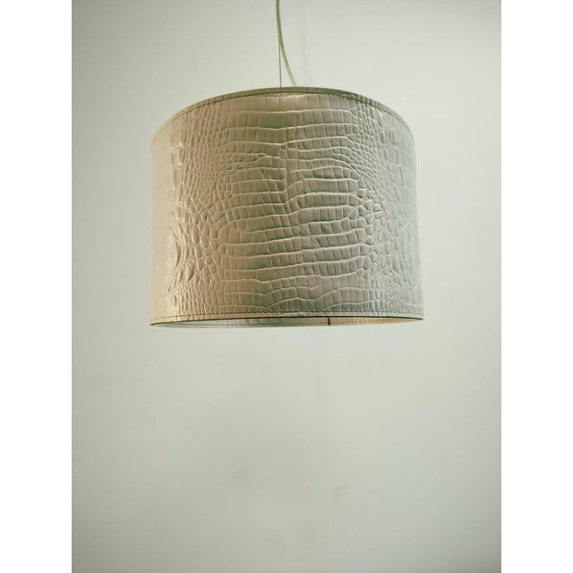 Suspension in White Leather For Sale - Image 12 of 15