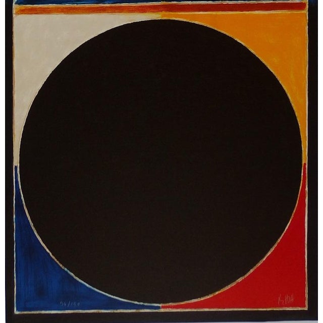 Sayed Haider RAZA (1922) Tree and Bindu (2008) Original lithograph Signed in pencil On vellum paper Dimensions 110 x 55 cm...