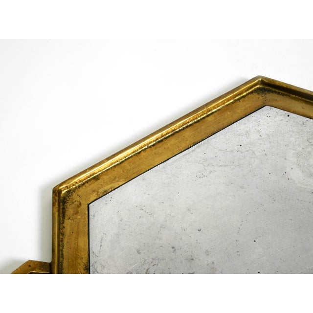 Vintage Brutalist Serving Tray in Aluminum and Brass by David Marshall, 1970s For Sale - Image 10 of 18