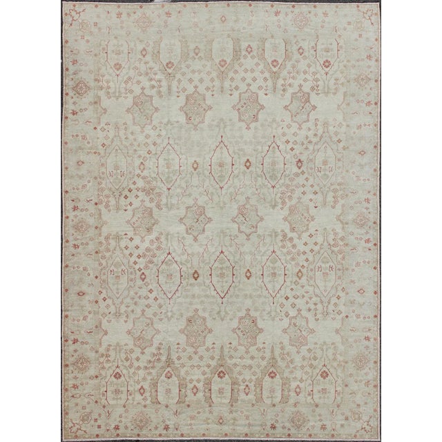 Large Modern Khotan by Keivan Woven Arts 12'6 X 17'4 For Sale - Image 11 of 11