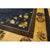 Navy Blue 1920s Navy Field Medallion Floral Greek Key Antique Chinese Peking Rug For Sale - Image 8 of 9
