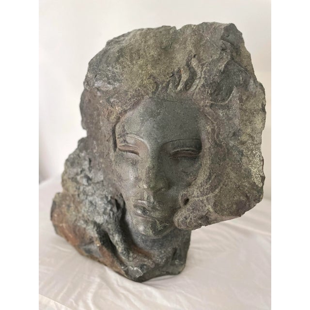 Medusa's gaze meets timeless elegance in this massive and beautiful statement piece of art. This Female Sculpture is an...