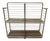 Vintage Curved Aluminum Bakery Rack, 2010s For Sale