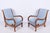 Biedermeier Armchairs in Oak, Spruce and Walnut, Austria, 1830s, Set of 2 For Sale - Image 15 of 15