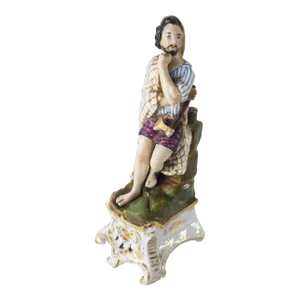 Meissen Style Dresden or English Porcelain Figure