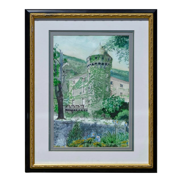 Prague Villa Landscape by James Russell Williams For Sale