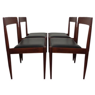 Mid-Century Danish Chairs, 1960s, Set of 4 For Sale