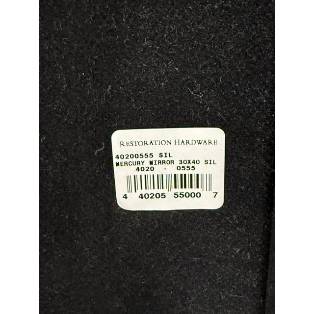 2010s Restoration Hardware 18th Century Venetian Mercury Glass Mirror For Sale - Image 5 of 12