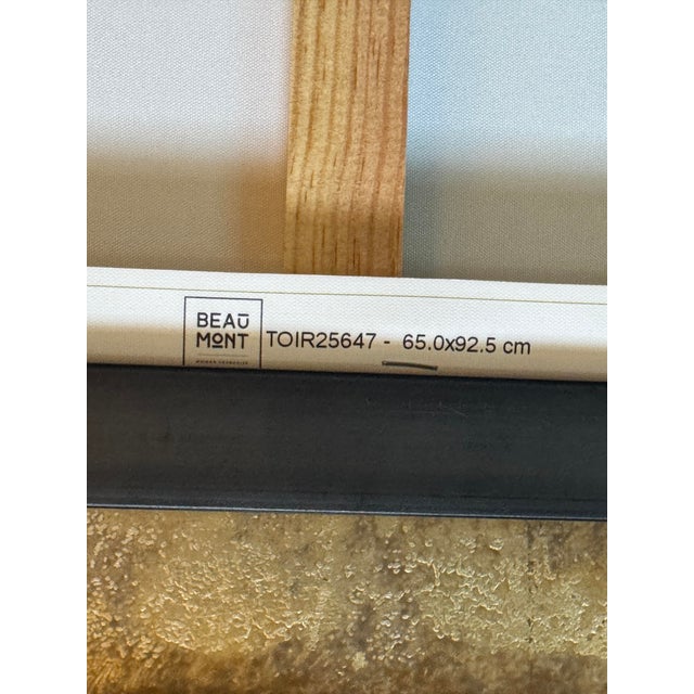 Design Plus Gallery presents Beaumont Art Print from Calligaris. The art piece is framed in black with a white background...