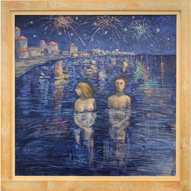 Ferragosto, the Italian high-summer holiday when cities empty and the coast fills, provides the setting, and Talani...