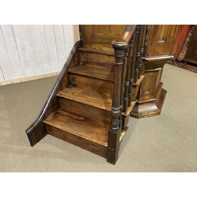 19th Century English Church Pulpit in Fir and Pitch Pine For Sale - Image 16 of 18