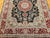 Vintage Persian Tabriz Rug, Hand-Knotted Wool & Silk, Floral Garden Pattern, Black & Red, 8x10 For Sale - Image 17 of 18