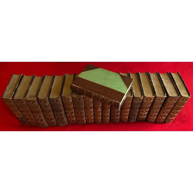 Fine Leather Bindings - The Works of William Makepeace Thackeray - Books From 1869 - 18 Volumes For Sale - Image 14 of 14