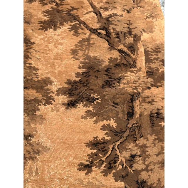 Antique French Aubusson Jacquard Tapestry Panel, 1920s For Sale - Image 9 of 18