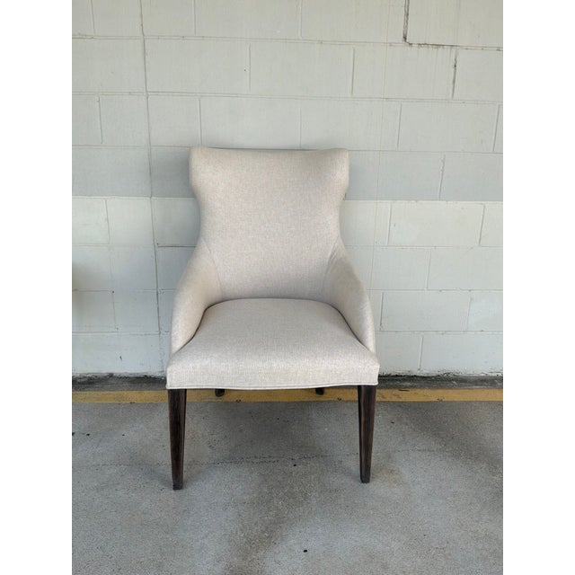 Mid-Century Modern Mid-Century Modern Klismos Highback Chairs / Pair For Sale - Image 3 of 8