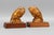 Hand Carved Owl Wooden Bookends, Germany, 1930s, Set of 2 For Sale - Image 10 of 18
